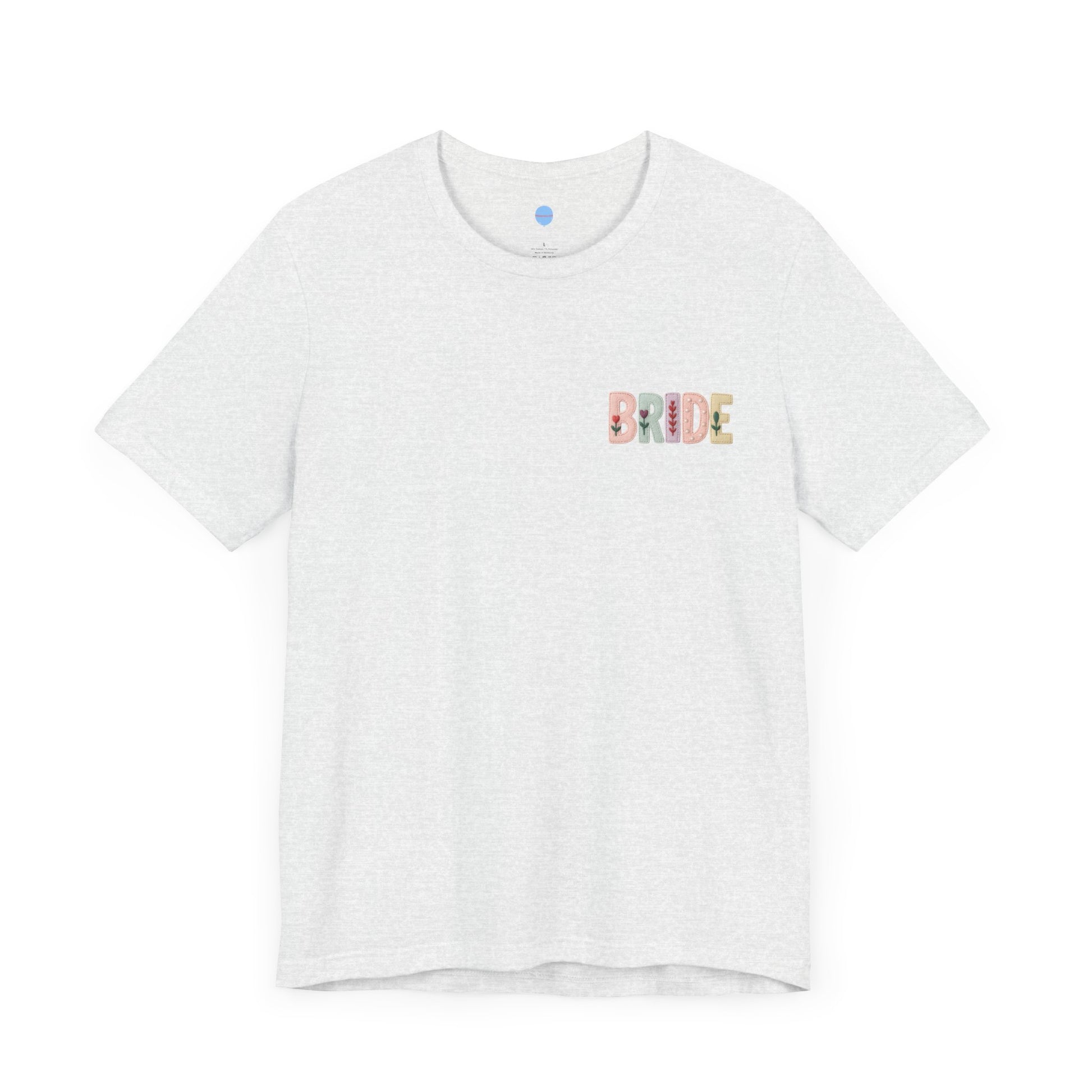 Stitched in Style: Embroidered Look Bridesmaid Tee
