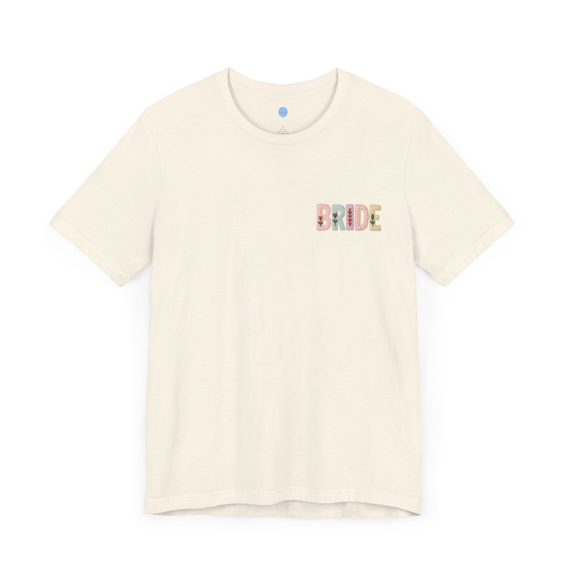 Stitched in Style: Embroidered Look Bridesmaid Tee