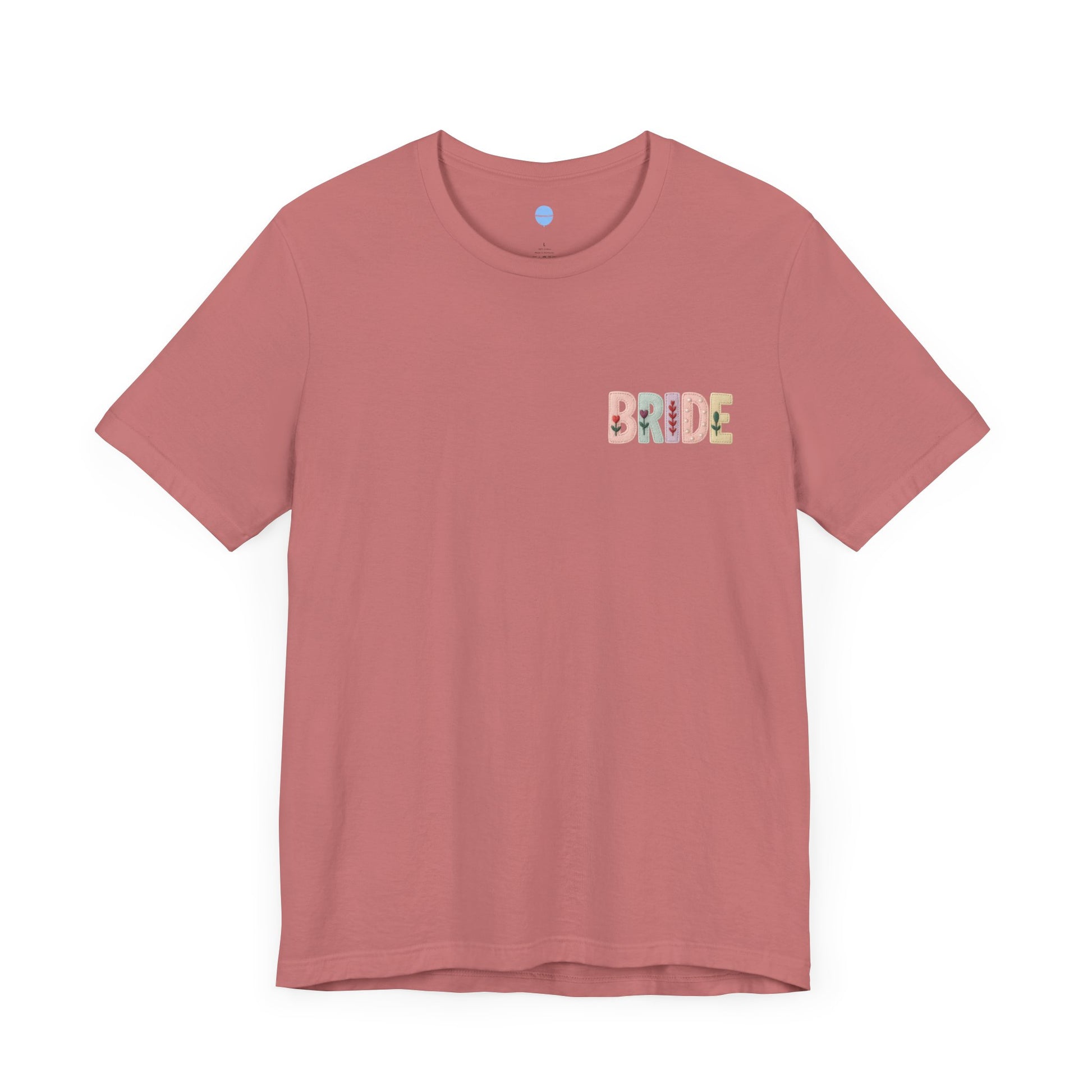 Stitched in Style: Embroidered Look Bridesmaid Tee
