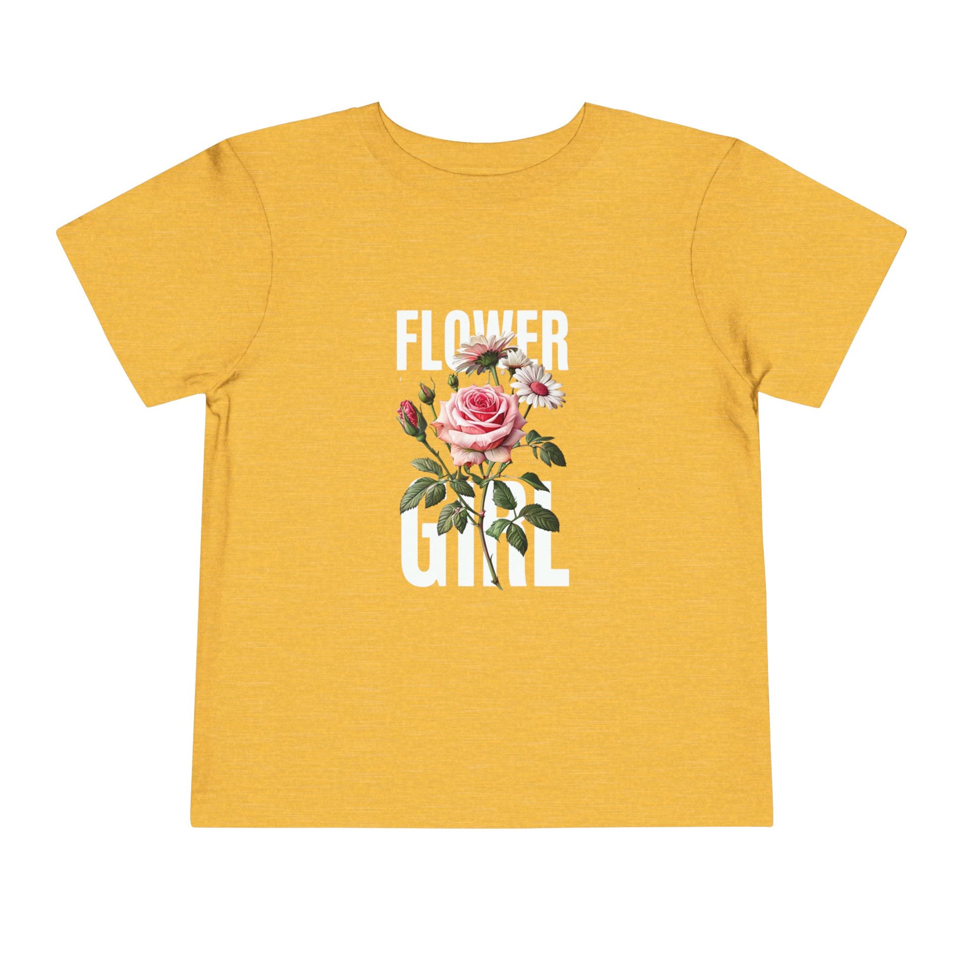 Blossom Belle: Flower Girl Tee - Kids 2T - 5T