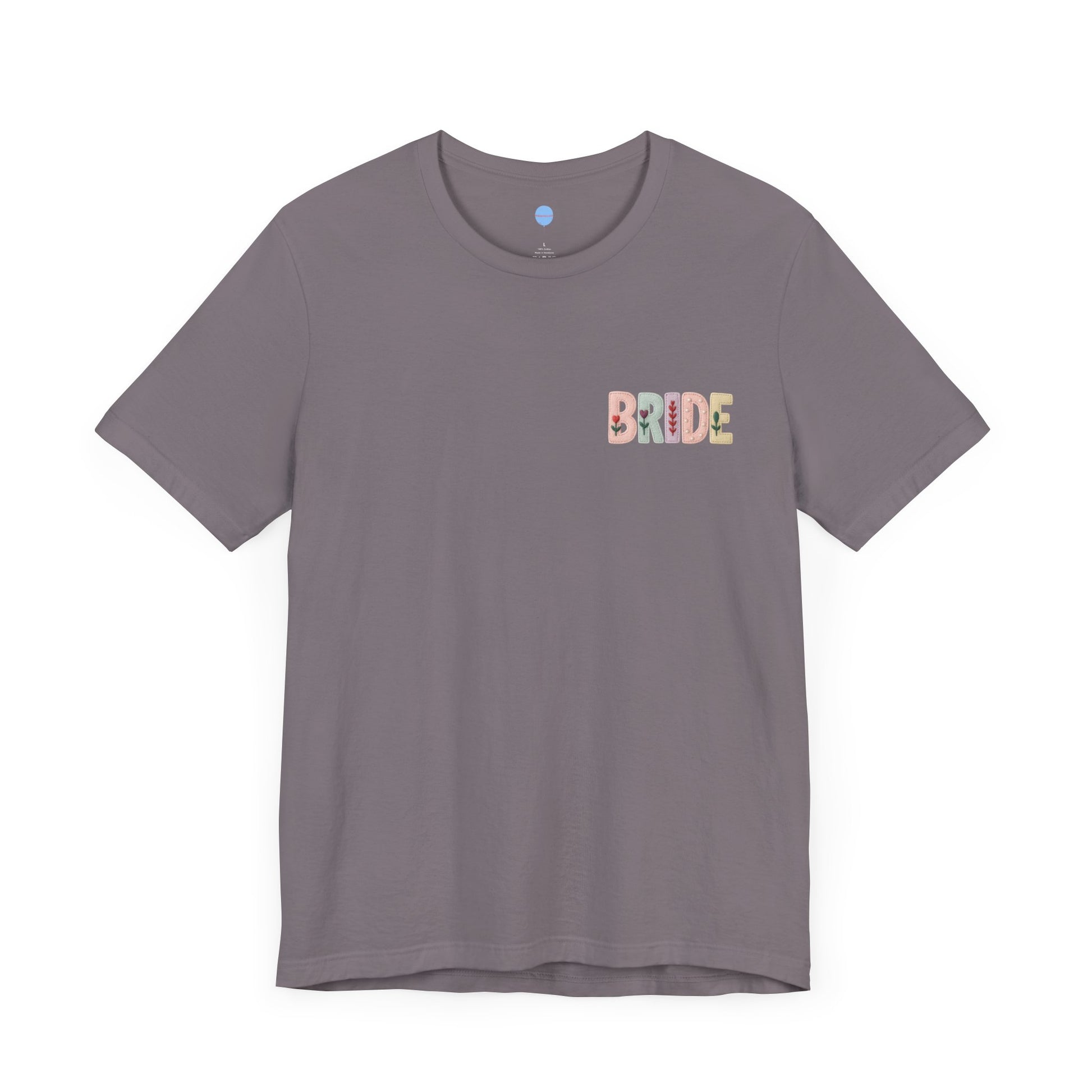 Stitched in Style: Embroidered Look Bridesmaid Tee