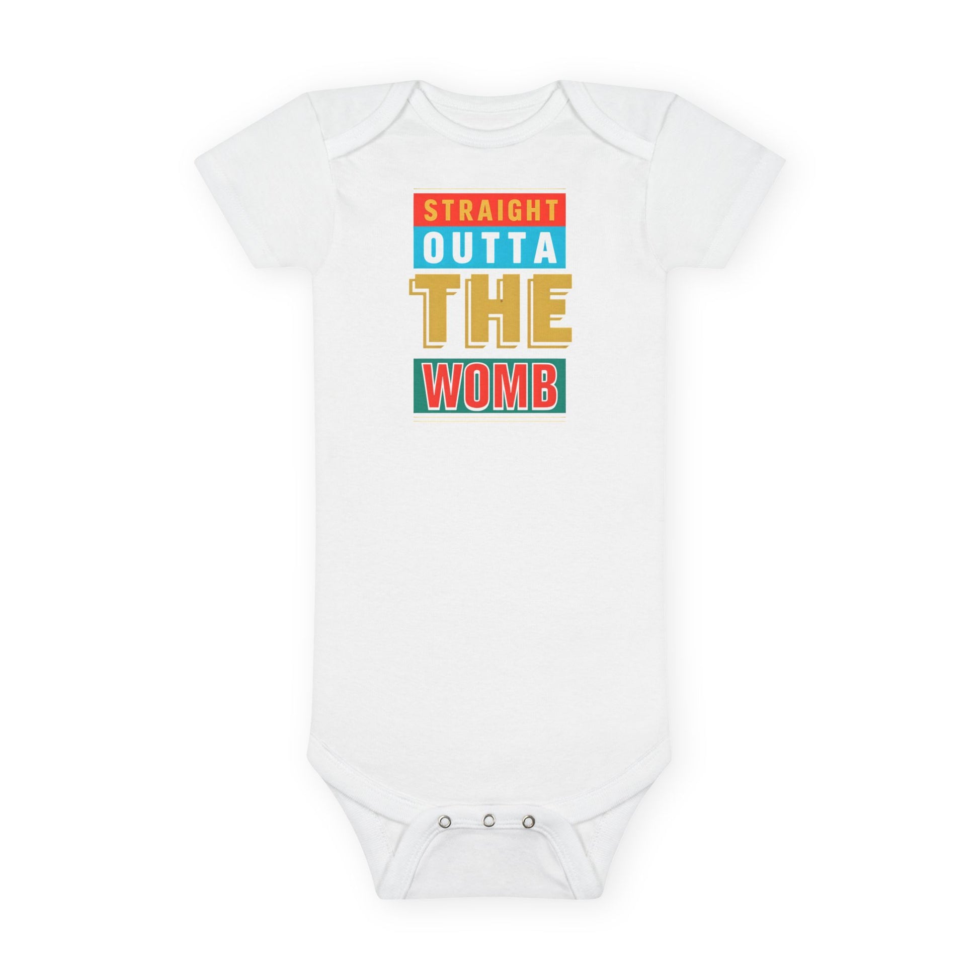Straight Outta the Womb Baby Onesie