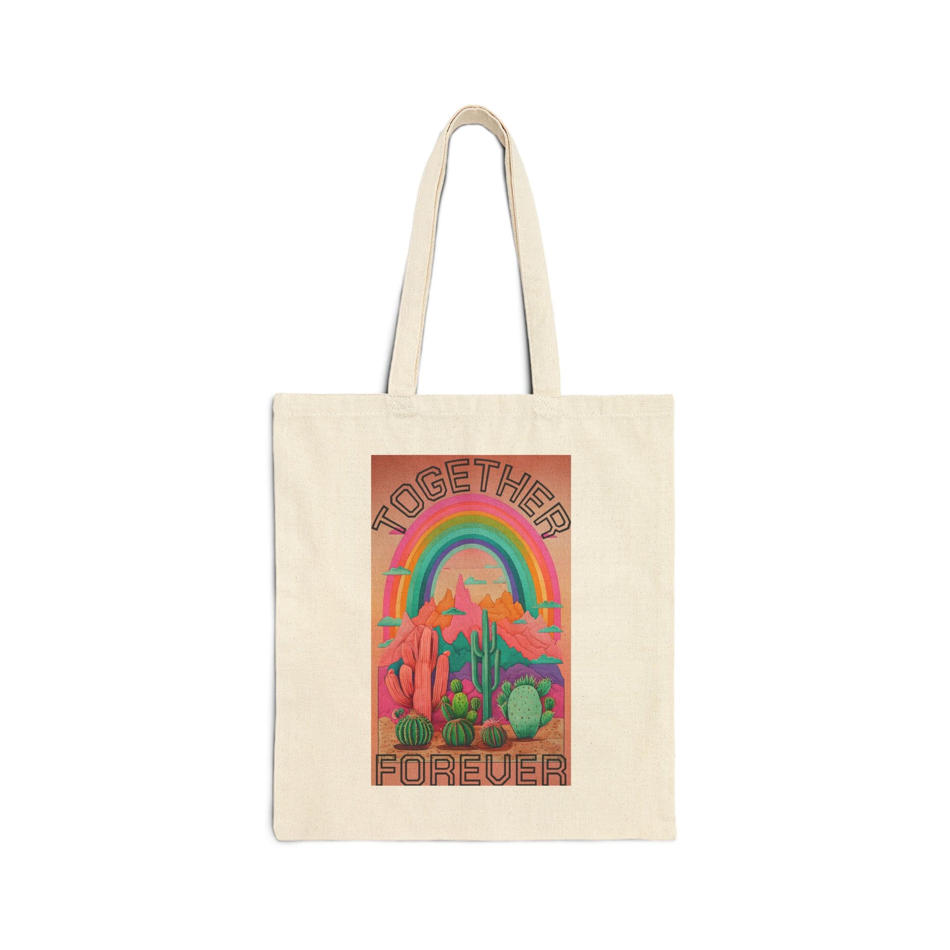 Together Forever - Desert & Cactus Tote