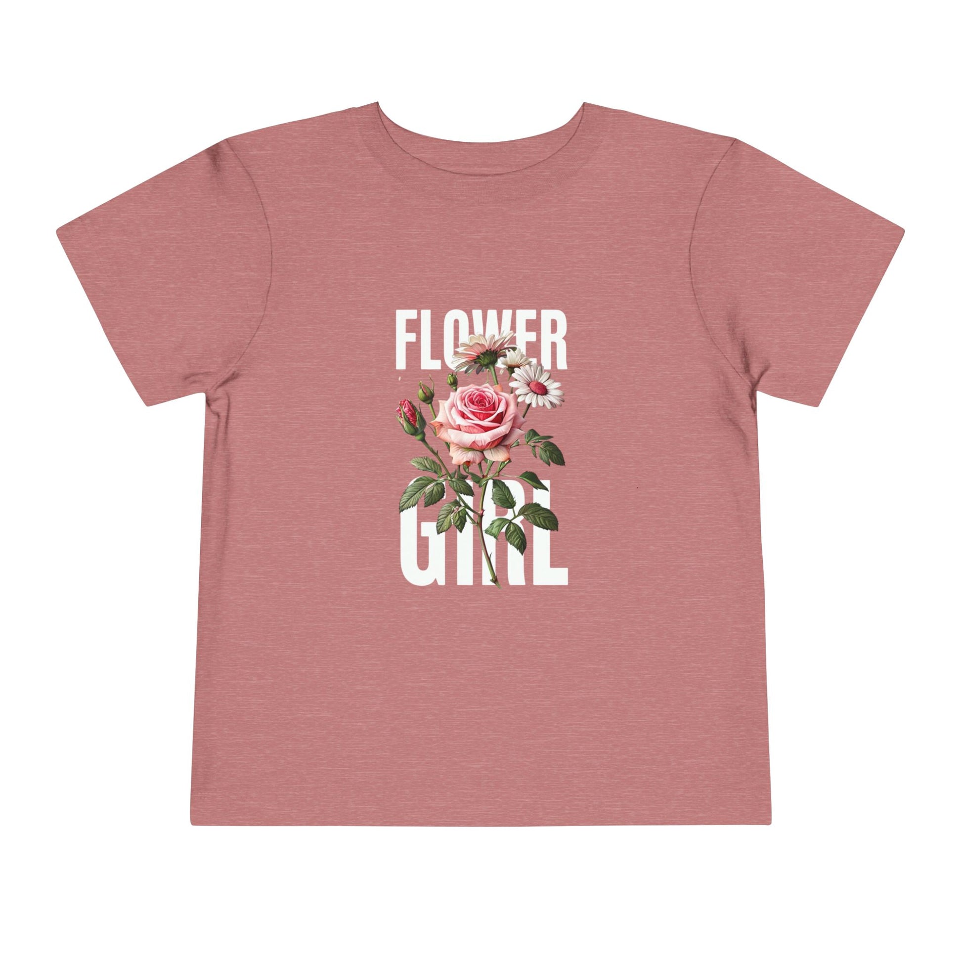 Blossom Belle: Flower Girl Tee - Kids 2T - 5T