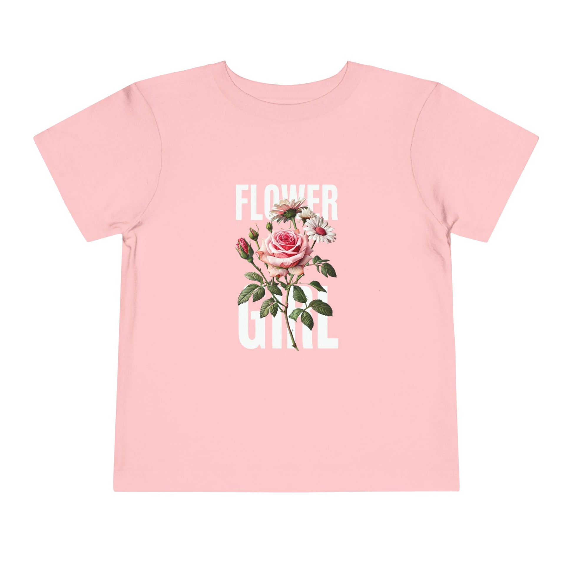 Blossom Belle: Flower Girl Tee - Kids 2T - 5T