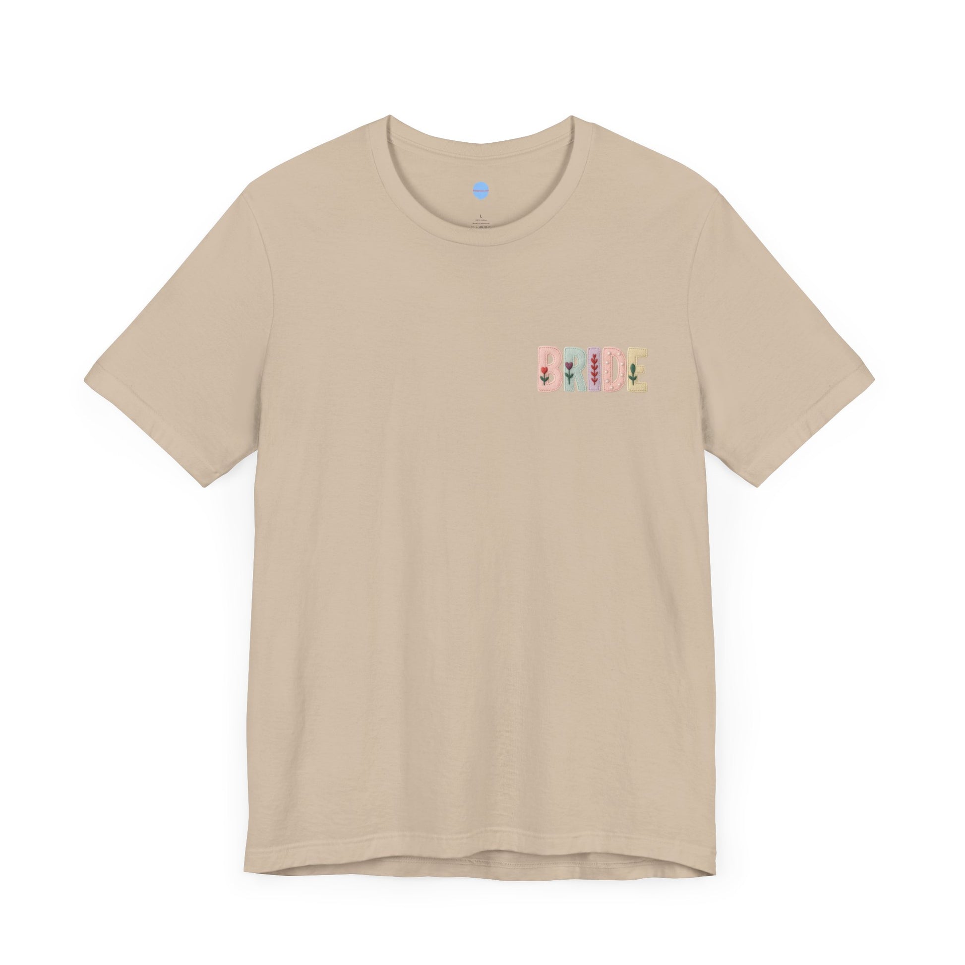 Stitched in Style: Embroidered Look Bridesmaid Tee