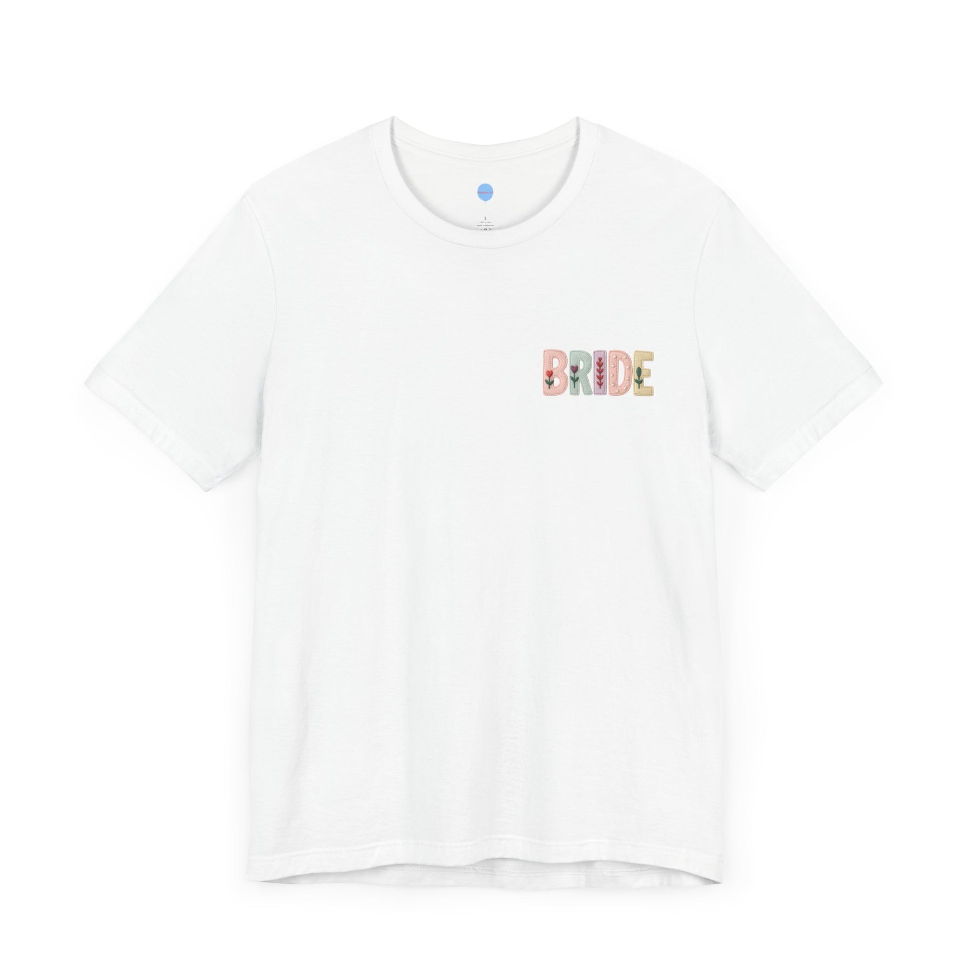 Stitched in Style: Embroidered Look Bridesmaid Tee