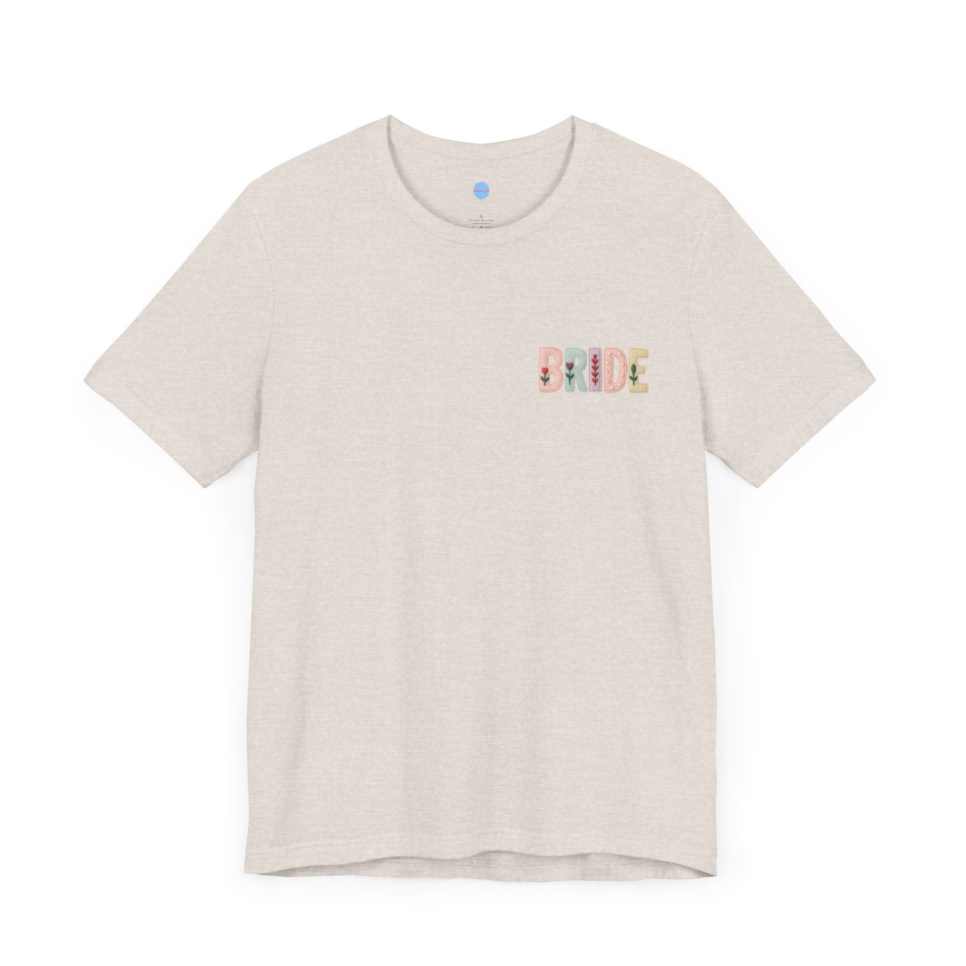 Stitched in Style: Embroidered Look Bridesmaid Tee