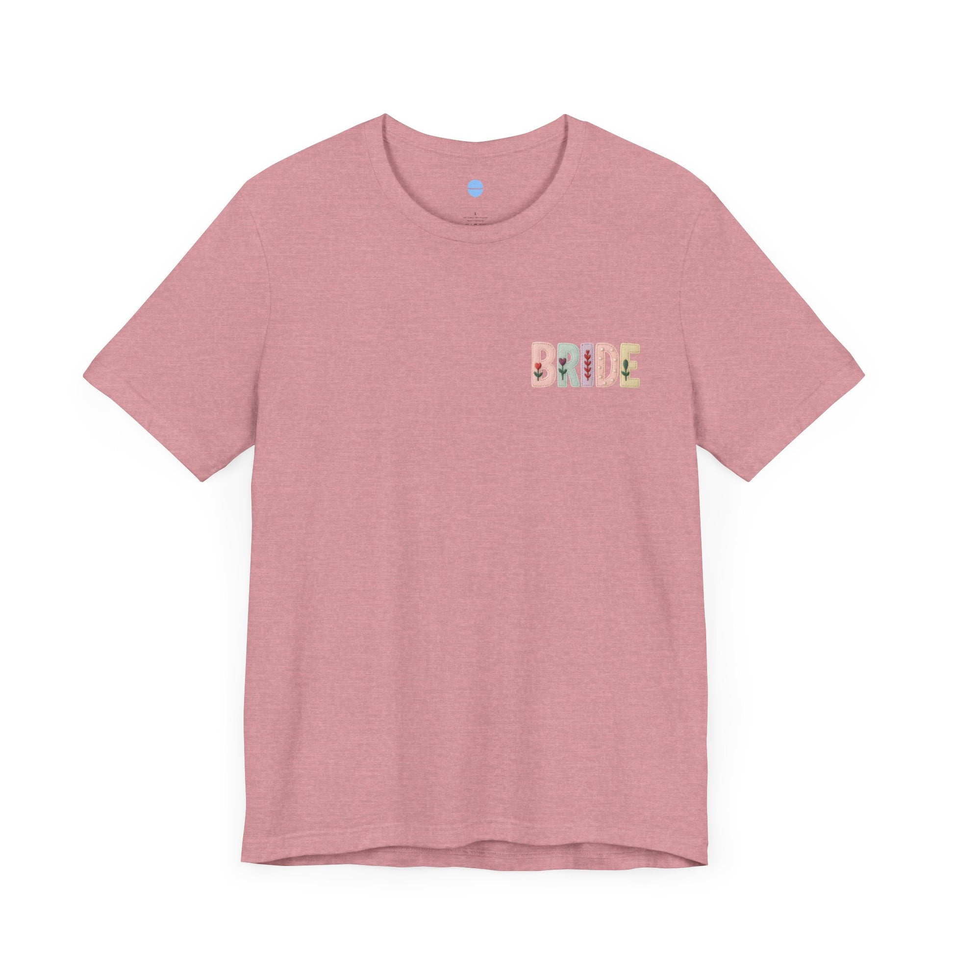 Stitched in Style: Embroidered Look Bridesmaid Tee