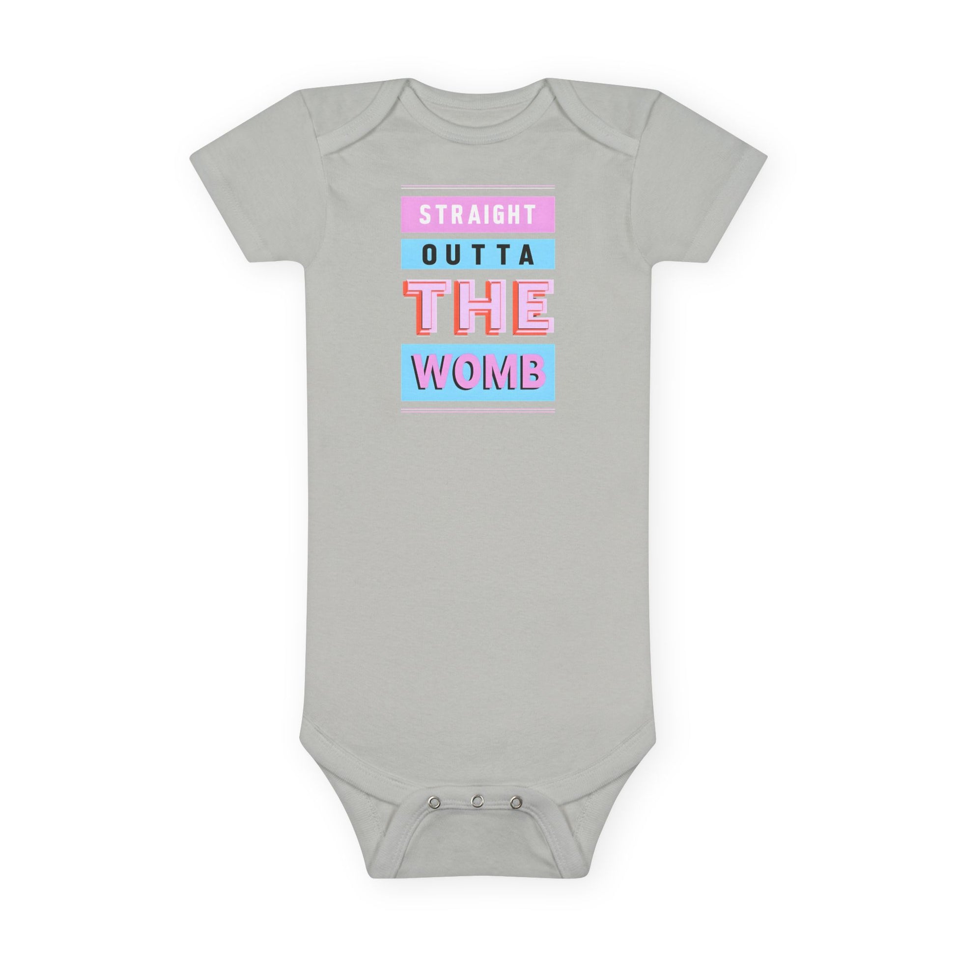Straight Outta the Womb Baby Onesie
