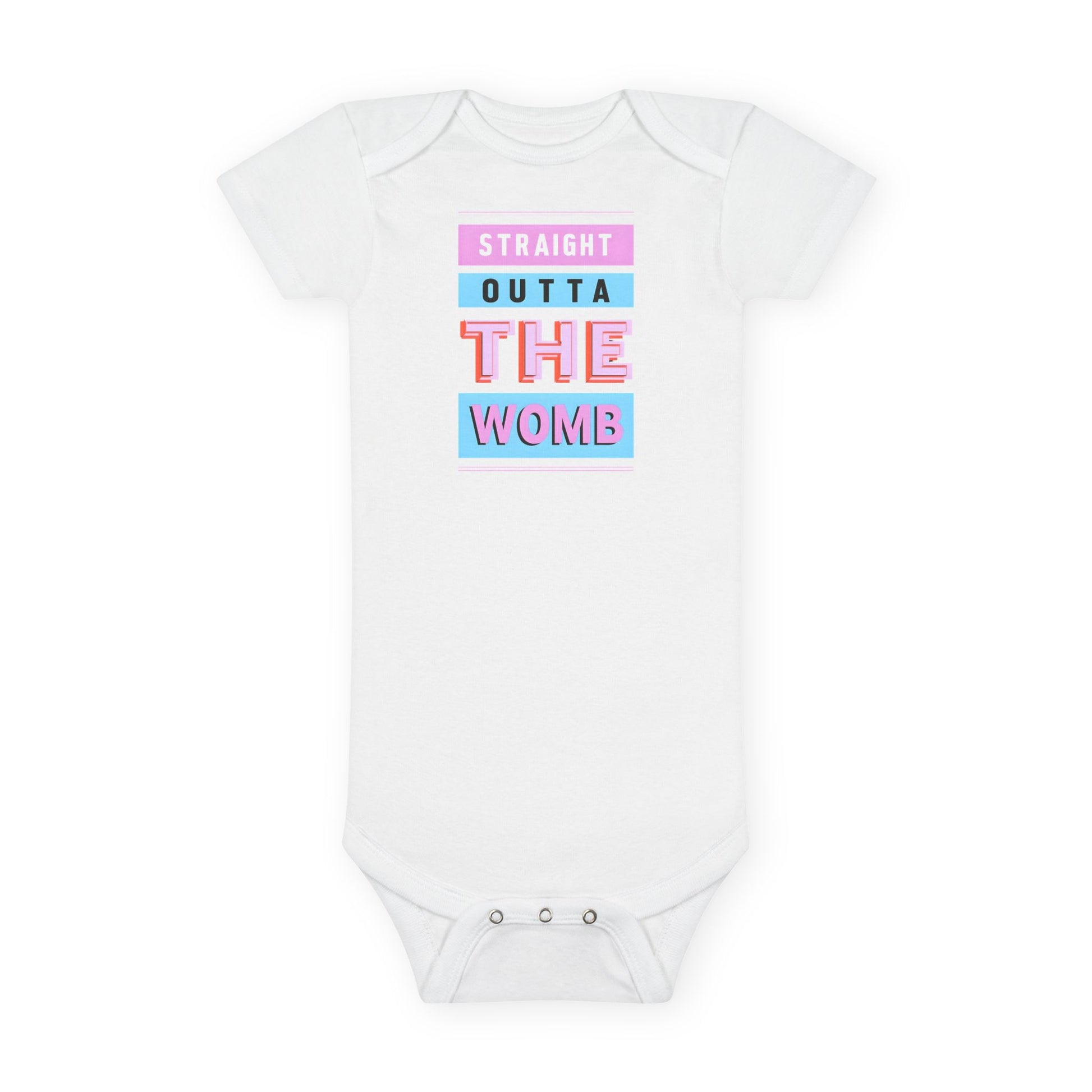 Straight Outta the Womb Baby Onesie