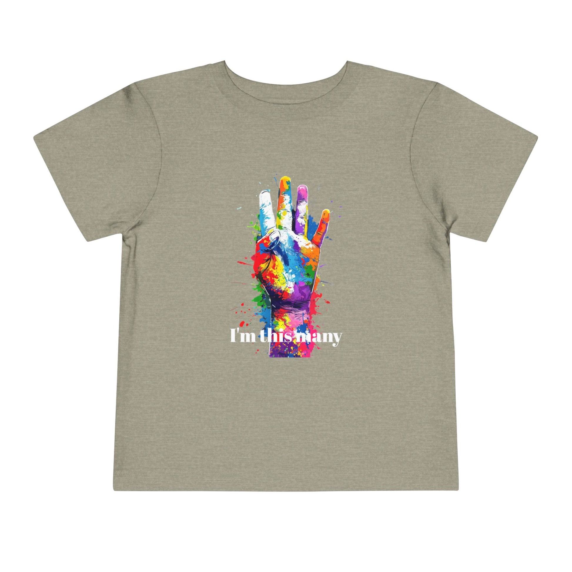 Count My Years Tee -4 Edition - Kids 2T - 5T